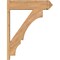 Ekena Millwork Balboa Smooth Arts and Crafts Outlooker, Western Red Cedar, 7 1/2"W x 28"D x 36"H OUT08X28X36BOA03SWR - alternate 4